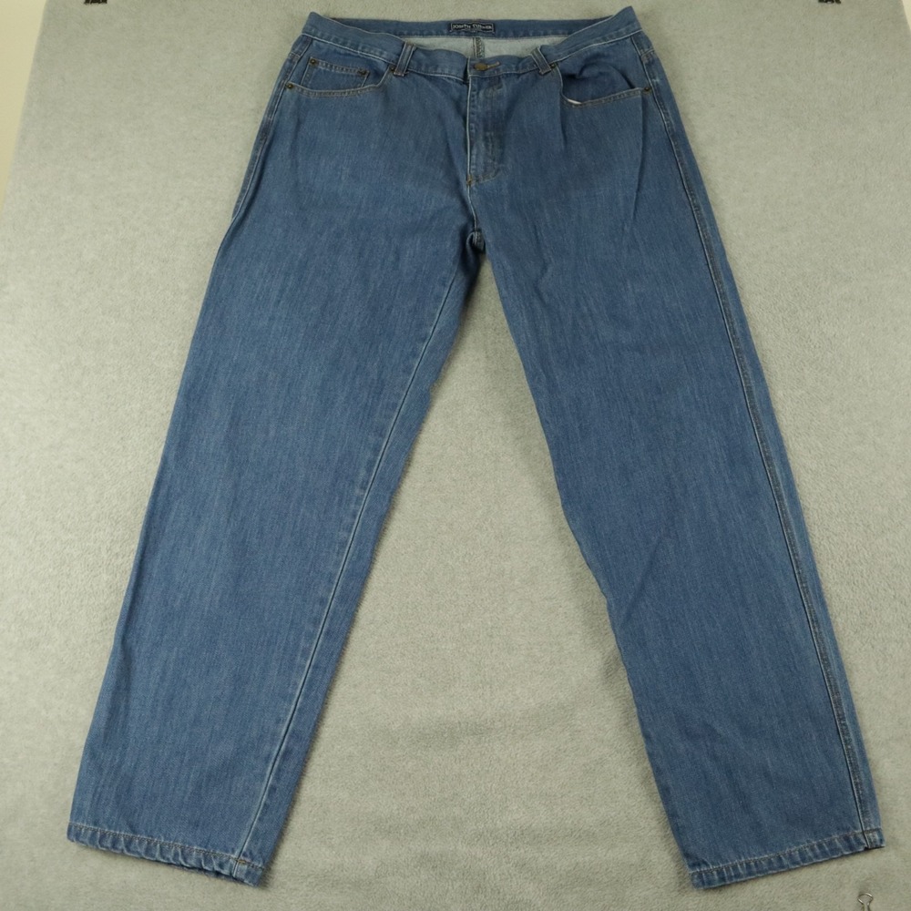 Joseph Turner Yorkshire Jeans Mens‎ 38R Straight Leg 5-Pocket Cotton Denim Blue